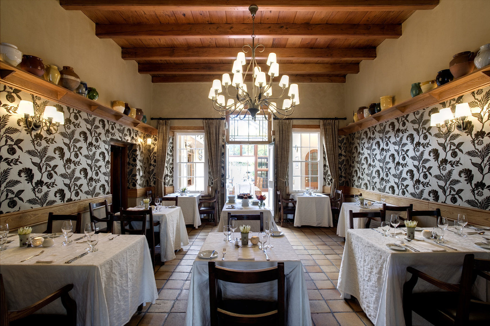 Coopmanhuijs Boutique Hotel & Spa Stellenbosch Restaurant photo